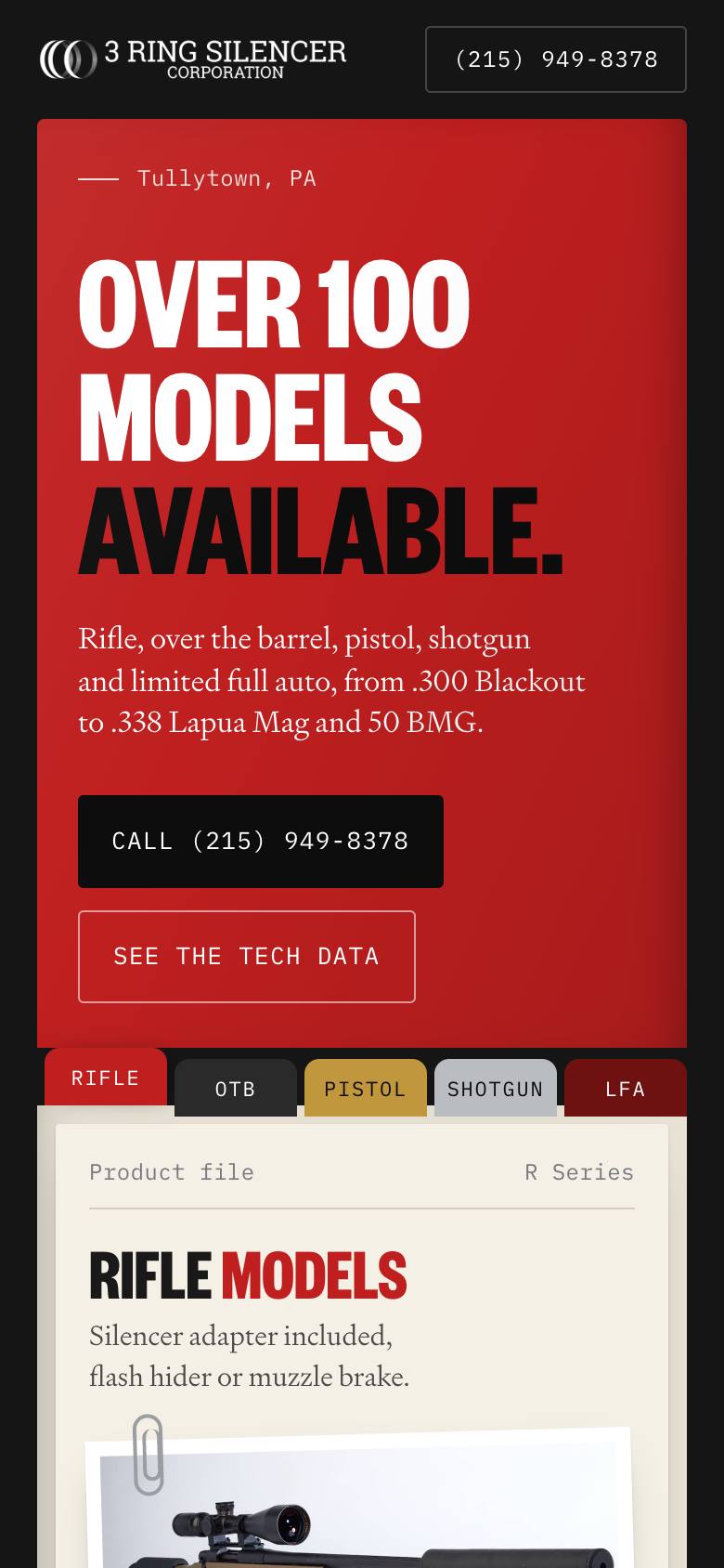 On a phone